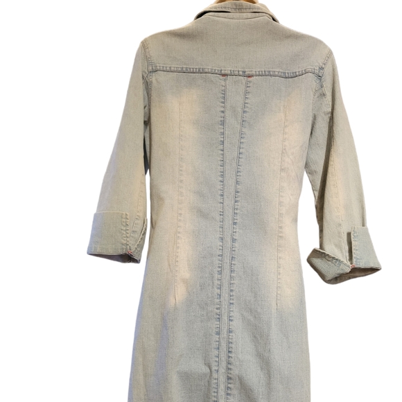 Baby Blue Denim Dress 7 - Picture 7 of 11